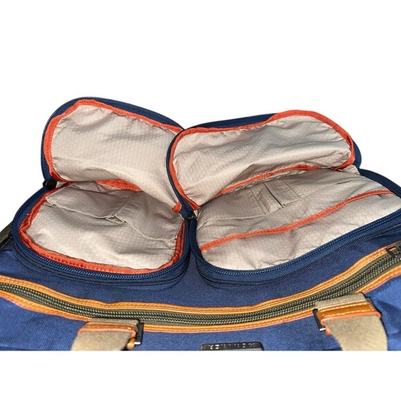 MONYKER WEEKENDER TRAVEL BAG 3In1 NYLON BLUE GREEN VERSATILE CONVERTIBLE DURABLE - Picture 11 of 16